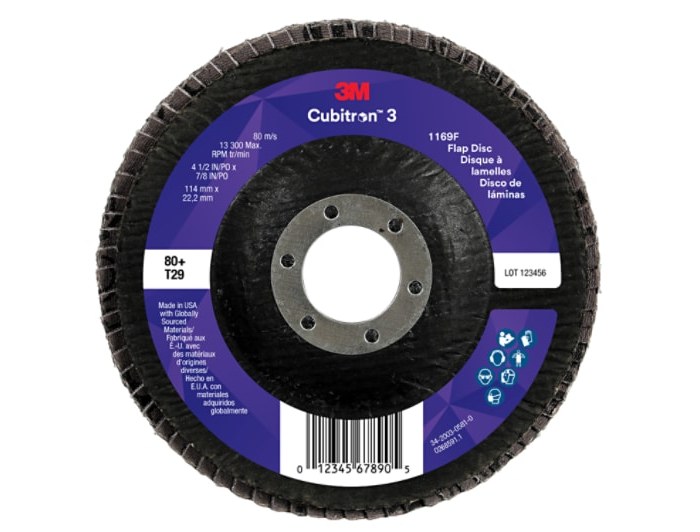 Imágen de 3M Cubitron 3 Disco de hojas 11840 (Imagen principal del producto)