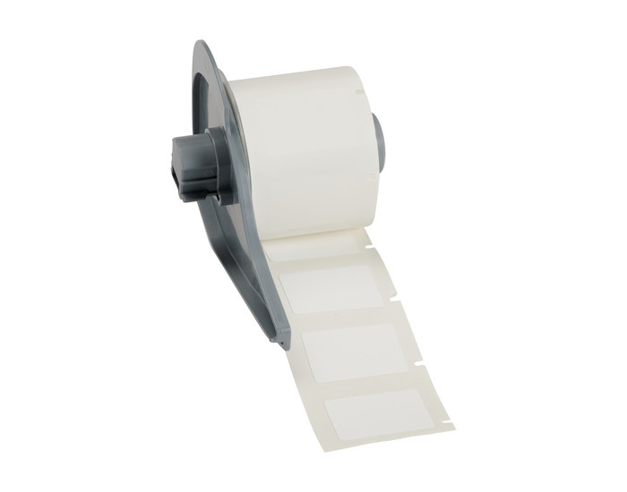 Imágen de Brady ToughWash Blanco Resistente al lavado con agua a presión, Resistente a sustancias químicas Poliéster Transferencia térmica M7-222-855 Rollo de etiquetas para impresora de transferencia térmica troquelado (Imagen principal del producto)