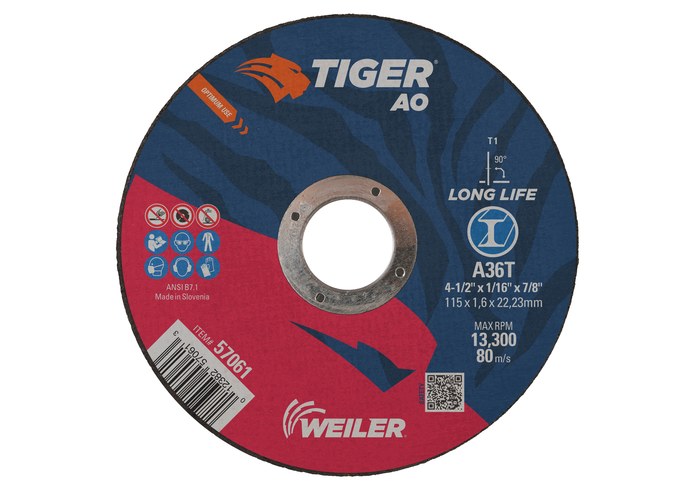 Imágen de Weiler Tiger Rueda de corte 57061 (Imagen principal del producto)