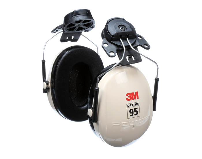 Imágen de 3M Peltor Optime H6P3E/V Negro/Tostado Montado en casco Orejeras de protección (Imagen principal del producto)