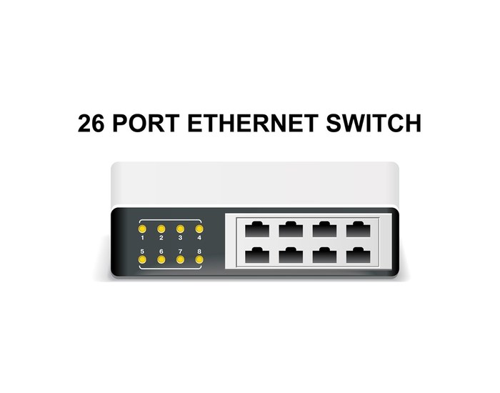 Imágen de SCS - 770054 Interruptor de Ethernet (Imagen principal del producto)