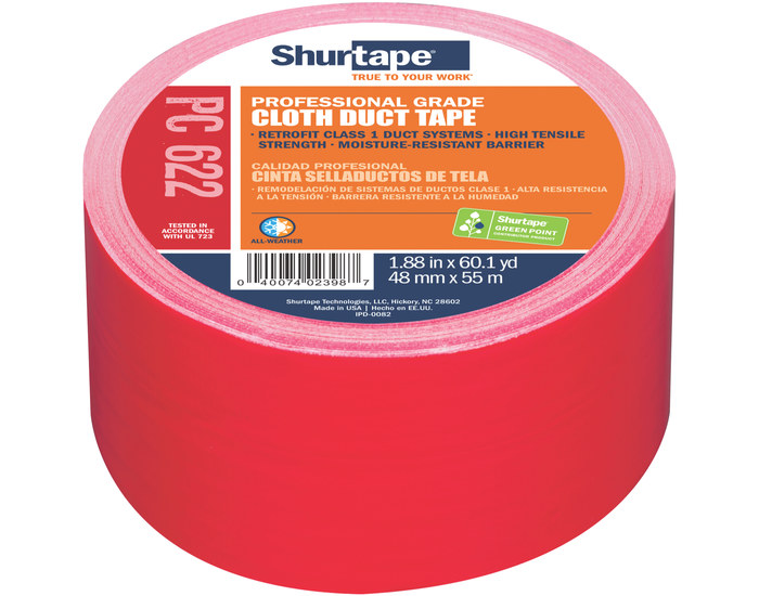 Imagen de Shurtape PC 622 Cinta para ductos Rojo SHURTAPE 201153 (Imagen principal del producto)