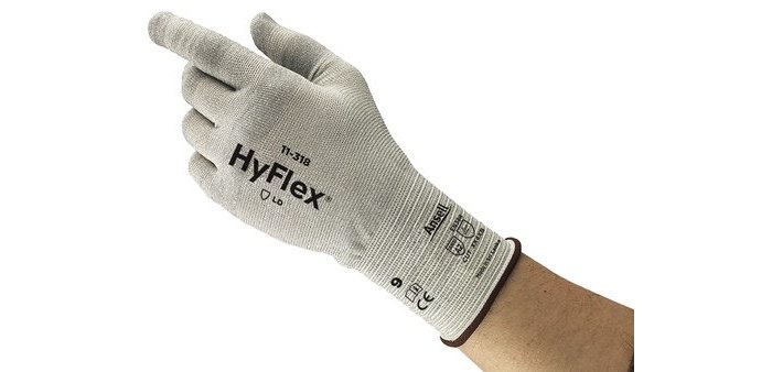 Imágen de Ansell HyFlex Dyneema® 11 a 318 Gris 8 Dyneema Guantes resistentes a cortes (Imagen principal del producto)