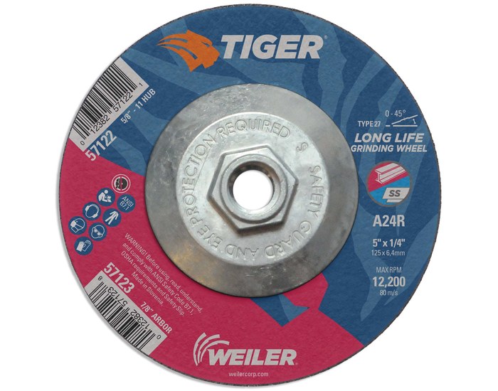 Imágen de Weiler Tiger Disco esmerilador 57122 (Imagen principal del producto)