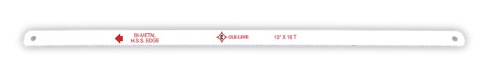 Imágen de Hoja de sierra para metales HB-BM C26125-10 de Bi-Metal - Acero De Alta Velocidad 12 pulg. por de Cle-Line (Imagen principal del producto)