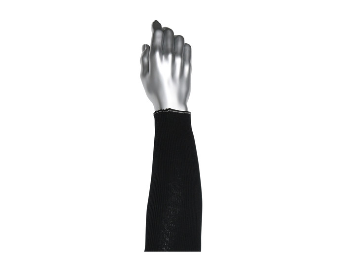 Imágen de PIP Kut-Gard PolyKor 15-21PRIBPS Negro Poliéster de filamento Manga de brazo resistente a cortes (Imagen principal del producto)