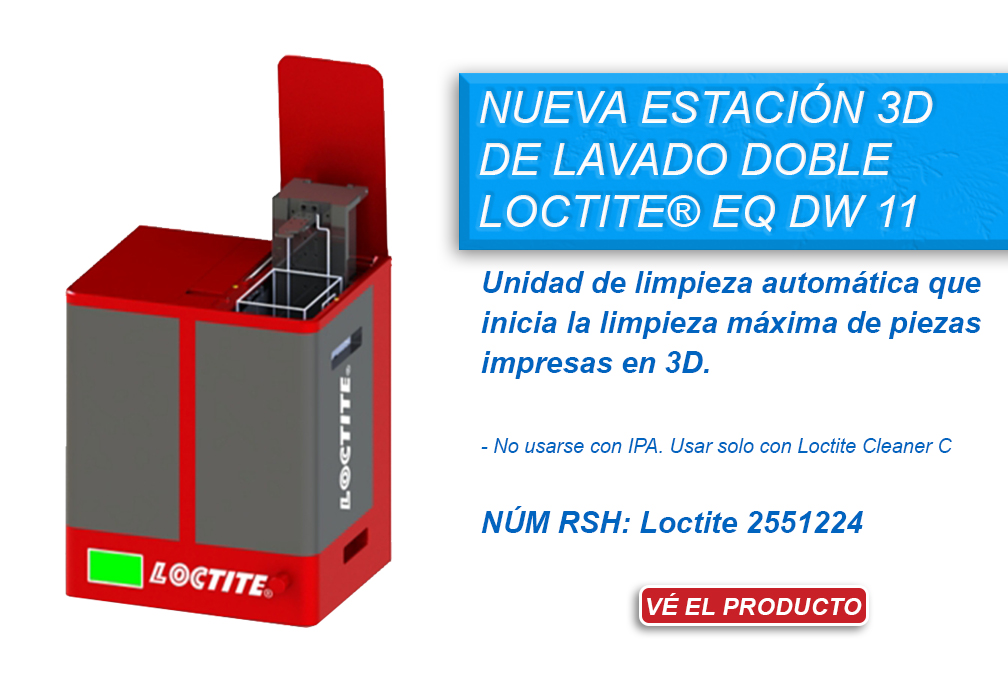 Nueva estación 3d de lavado doble Loctite® eq dw 11