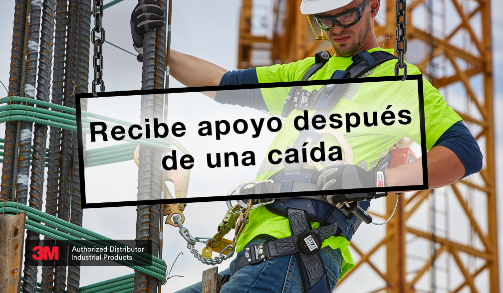 Recibe apoyo después de una caída