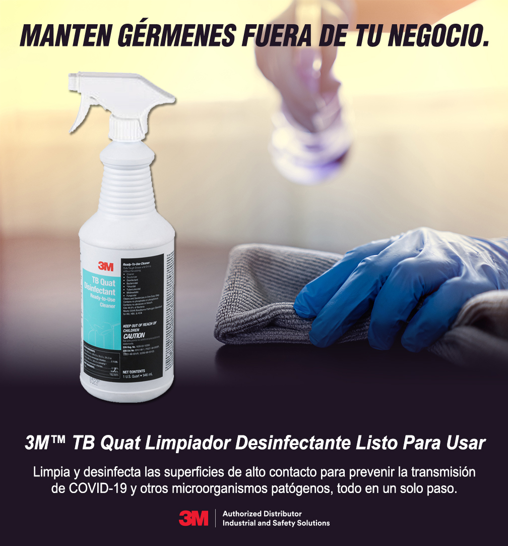 Manten gérmenes fuera de tu negocio.