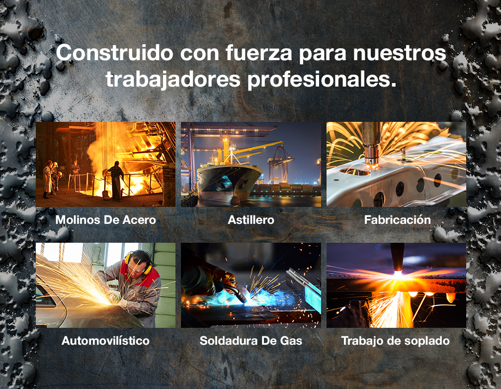Construido con fuerza para nuestros trabajadores profesionales.