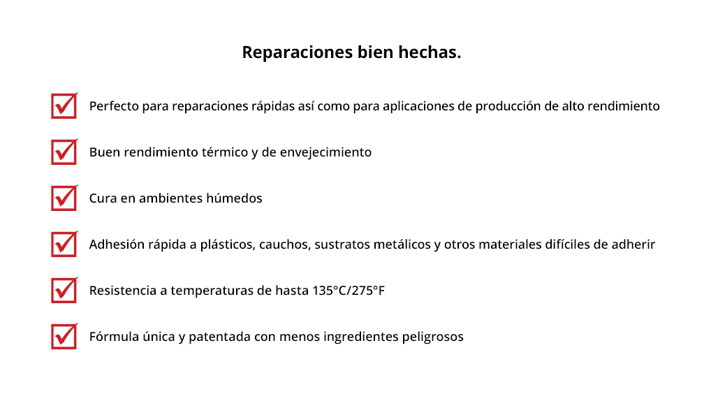 Reparaciones bien hechas.
