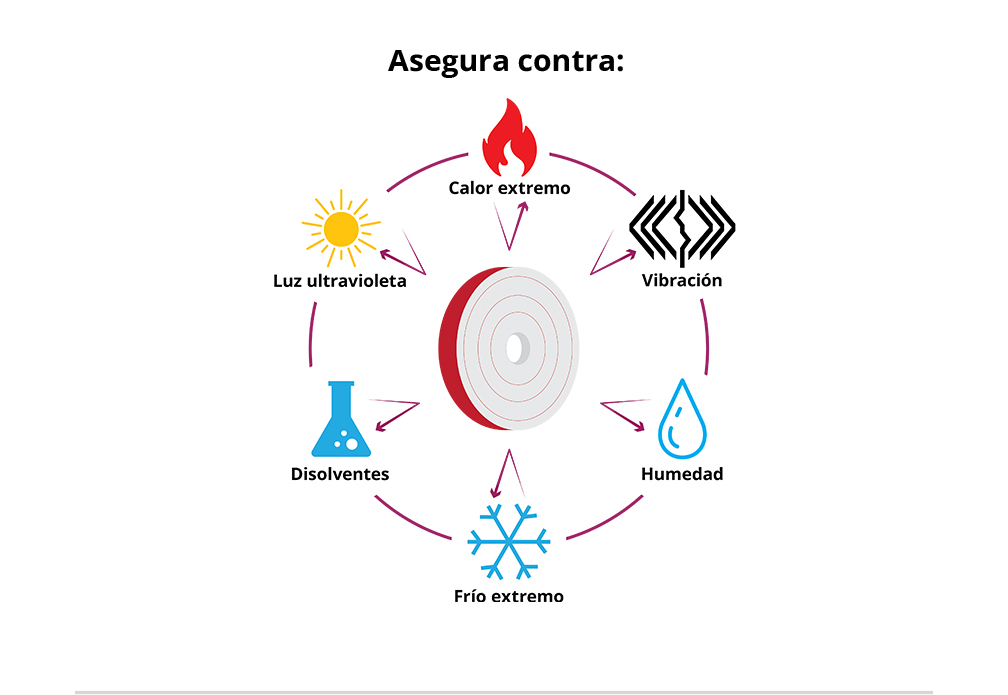 Asegura contra: