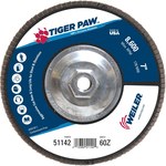 imagen de Weiler Tiger Paw Type 27 Flap Disc 51142 - Zirconium - 7 in - 60 - Medium