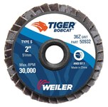 imagen de Weiler Bobcat Type 27 Flap Disc 50932 - Zirconium - 2 in - 36 - Very Coarse
