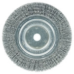 imagen de Weiler Vortec Pro 02325 Wheel Brush - 6 in Dia - Crimped Steel Bristle