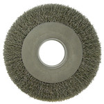 imagen de Weiler 06620 Wheel Brush - 8 in Dia - Crimped Steel Bristle