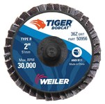 imagen de Weiler Bobcat Type 27 Flat Flap Disc 50956 - A/Z Alumina Zirconia AZ - 2 in - 36