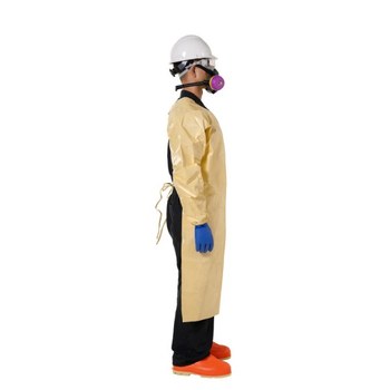 DuPont Tychem 6000 SFR Manipulación de sustancias químicas Bata delantal FS275TLTSM001200 - tamaño Pequeño
